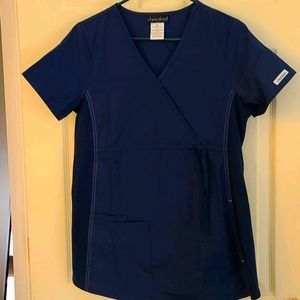 Cherokee Maternity Scrub Top NWT